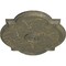 Ekena Millwork Waltz Ceiling Medallion (Fits Canopies up to 5 1/4"), 24"W x 20 1/2"H x 1 1/8"P, Witch Hazel Crackle CM24WAWHC - alternate 3